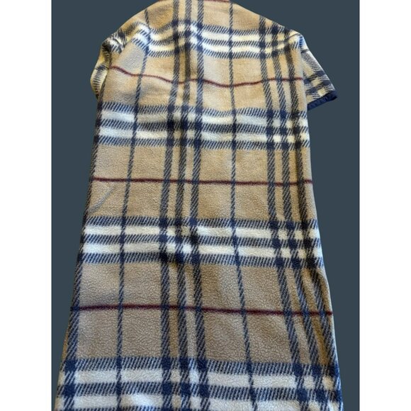 Biederlack Cuddle Wrap Plaid Wool Blend Blanket Stadium - Picture 6 of 6